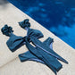 "BLUE BLISS" Wrap Letucce BIKINI SET