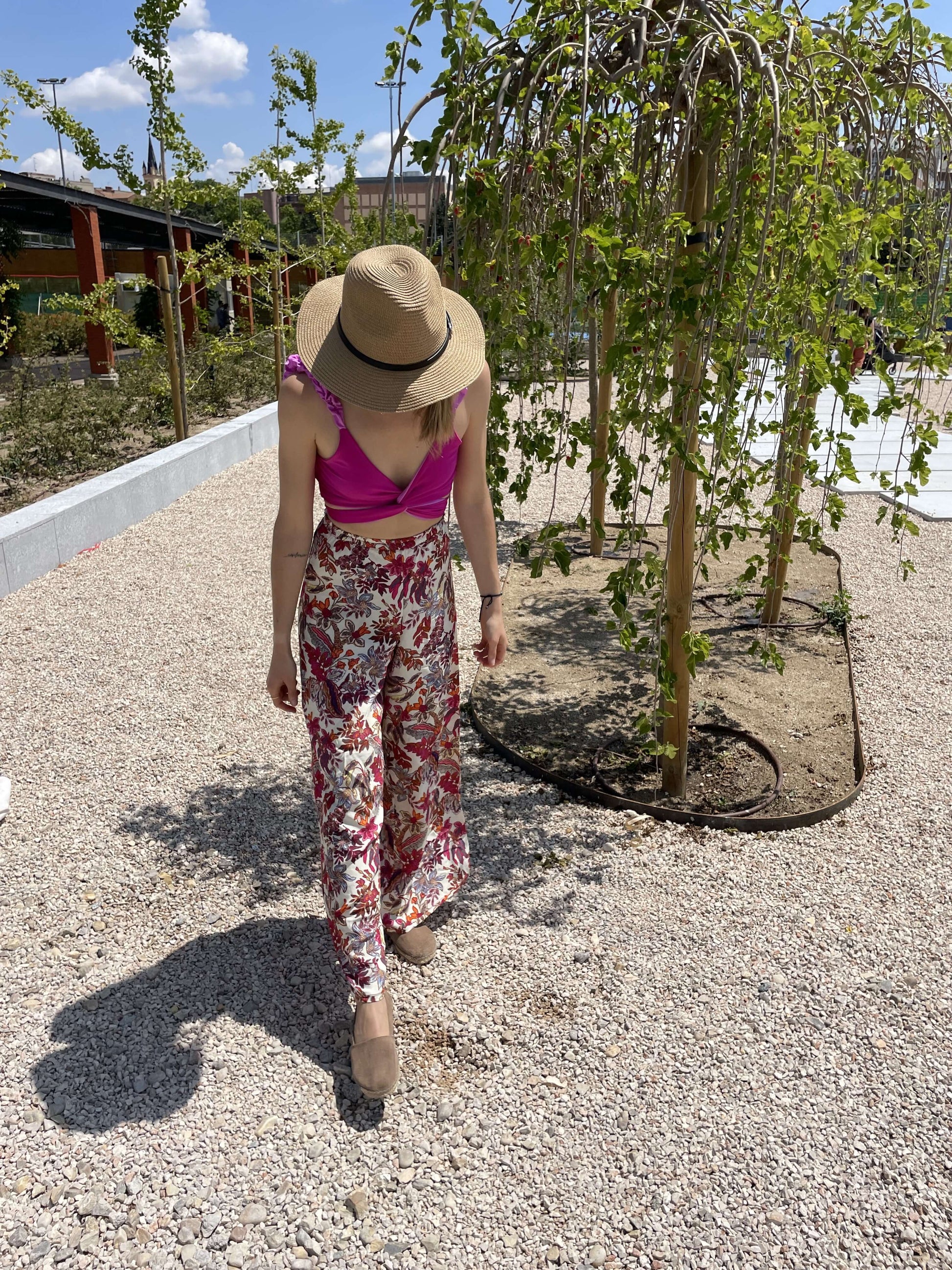 Pantalones cómodos con bota ancha hippie chic trendy style