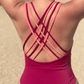 Criss Cross Back ‎| Sporty Sexy low back swimsuit